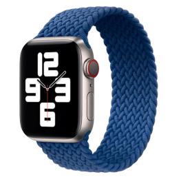 Ремінець Braided Solo Loop Band для Apple Watch 38/40/41mm Atlantic Blue Size 4 132mm
