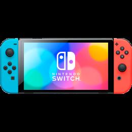 Портативна ігрова консоль Nintendo Switch OLED with Neon Blue and Neon Red Joy-Con