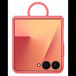 Чохол для Samsung Flip 7 (F766) Silicone Case with Ring Red (EF-PF766TREGUA) Samsung