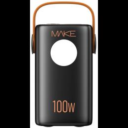 Портативний З/П Power Bank 100W 60000 mAh PD+QC Black (MPB-601BK) MAKE