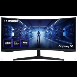 Монітор 34" ігровий Samsung Odyssey G5 LC34G55TWWIXUA