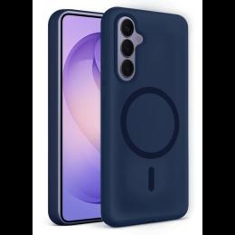 Чохол для Samsung S26 (S942) Silicone Aura Magnet Navy (MCLAM-SS26NV) MAKE