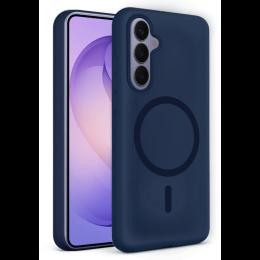 Чохол для Samsung S26 Plus (S947) Silicone Aura Magnet Navy (MCLAM-SS26PNV) MAKE