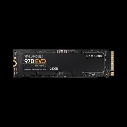 Твердотільний накопичувач SSD M.2 Samsung 250GB 970 EVO NVMe PCIe 3.0 4x 2280 V-NAND 3-bit MLC