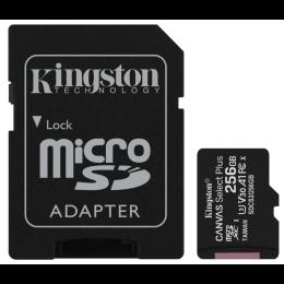 Карта пам'яті KINGSTON 256GB microSDXC Canvas Select Plus 1 00R A1 C10 SDCS2/256GB
