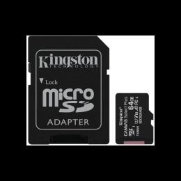 Карта пам'яті 64GB micro SDHC Canvas Select Plus 1 00R A1 C10 KINGSTON
