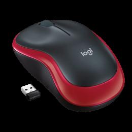 Миша бездротова LOGITECH M185 RED (910-002240)