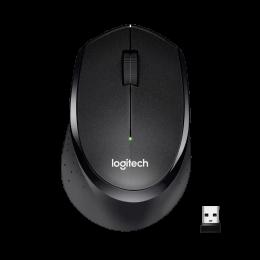 Миша бездротова LOGITECH M330 SILENT PLUS BLACK (910-004909)