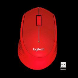 Миша бездротова LOGITECH M330 SILENT PLUS RED (910-004911)