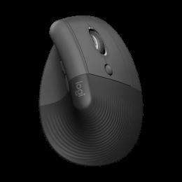Миша бездротова LOGITECH Lift Vertical Ergonomic Mouse GRAPHITE/BLACK (910-006473)