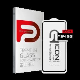 Захисне скло до моб. Samsung A54 (A546) Black (ARM66212) Icon Armorstandart