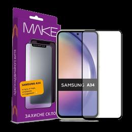 Захисне скло до моб. Samsung A34 (A346) FCFG (MGF-SA34) MAKE