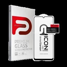 Захисне скло до моб. Samsung A05 (A055)/A05s (A057) Black (ARM71788) Icon Armorstandart