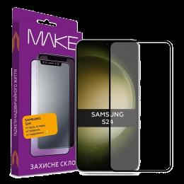 Захисне скло до моб. Samsung S24 (S921) FCFG (MGF-SS24) MAKE