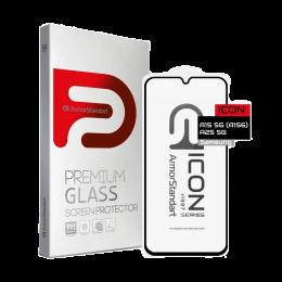 Захисне скло до моб. Samsung A15 (A155) / A25 (A256) Black (ARM72430) Icon Armorstandart