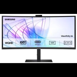 Монітор Samsung 34" ViewFinity S6 (LS34C650VAIXCI)