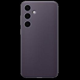 Чохол для Samsung S24 (S921) Vegan Leather Case Dark Violet (GP-FPS921HCAVW) Samsung