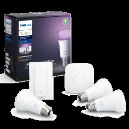 Стартовий комплект Philips Hue Color, E27 3шт