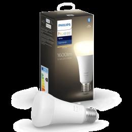 Розумна лампа Philips Hue E27, 15.5W, White, BT, DIM