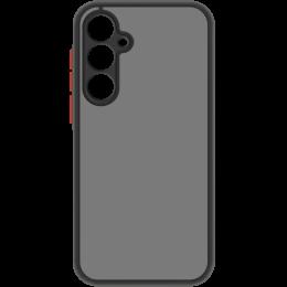 Чохол для Samsung A35 (A356) Frame (Matte PC+TPU) Black (MCF-SA35) MAKE