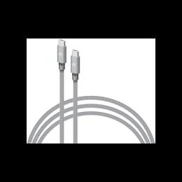 Кабель Type-C to Type-C 60W 1,0м CBGNYTT1 (1283126559501) сірий Intaleo