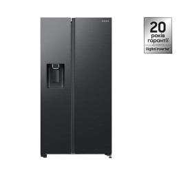 Холодильник Samsung Side-by-side RS64DG5303B1UA з технологією AI