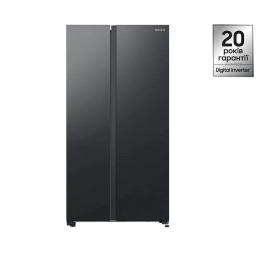 Холодильник Samsung Side-by-side RS62DG5003B1UA з технологією AI