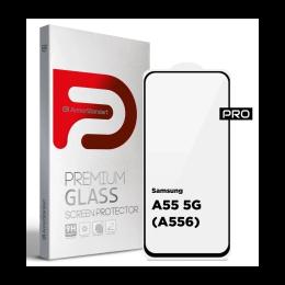 Захисне скло до моб. Samsung A55 (A556) Black (ARM74348) Pro Armorstandart