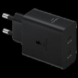 Мережевий З/П 50W Power Adapter Duo (w C to C Cable) Black (EP-T5020XBEGEU) Samsung