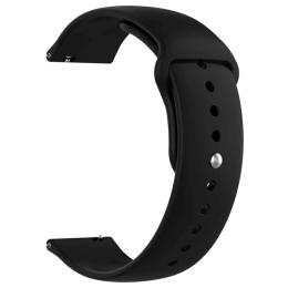 Ремінець Silicon Watch Strap 20mm Black (ARM60350) Armorstandart