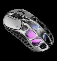Миша GravaStar Mercury X, BT/WL/USB-A, RGB, сірий