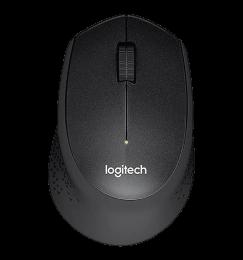Миша LOGITECH M330 SILENT PLUS Wireless Mouse - BLACK (910-004909)
