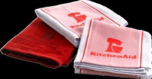 Набір кухонних рушників KitchenAid, 50х70 см х 2 шт, 45х45 см х 1 шт (CC000007-001)