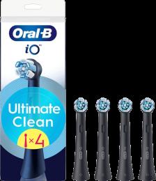 Насадка для електричної зубної щітки BRAUN Oral-B iO RB CBF-4 Ultimate Clean Чорні