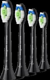 Насадка для електричної зубної щітки Philips Sonicare W2 Optimal Black HX6064/88