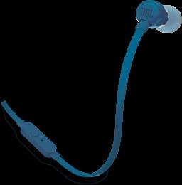 Навушники з мікрофоном JBL Tune 110 Blue (JBLT110BLU)