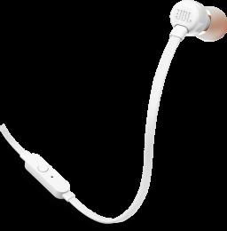 Навушники з мікрофоном JBL Tune 110 White (JBLT110WHT)