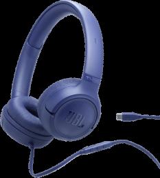 Навушники з мікрофоном JBL Tune 530C Blue (JBLT530CBLU)