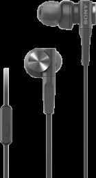 Навушники з мікрофоном Sony MDR-XB55AP Black