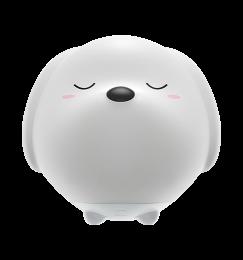 Нiчник Baseus Cute Doggie Silicone White (DGAM-B02)