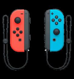 Nintendo Joy-Con Neon Red/Neon Blue Pair (45496430566)