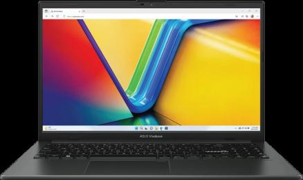 Ноутбук 15,6" ASUS Vivobook Go 15 E1504FA (E1504FA-BQ2876) IPS/AMD Ryzen 3 30/8GB/F512/AMD Radeon 610M/DOS/Black Global