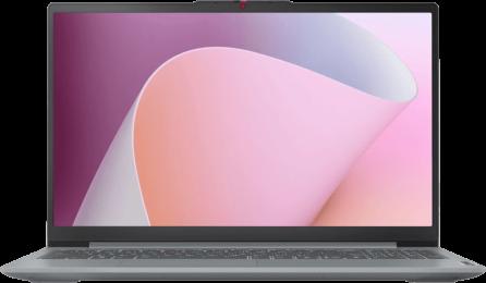 Ноутбук 15,6" Lenovo IdeaPad Slim 3 15AMN8 (82XQ0137RA) IPS/AMD Ryzen 5 40/16GB/F512/AMD Radeon 610M/DOS/Gray