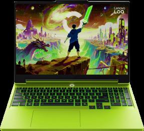 Ноутбук 15,3" Lenovo LOQ 15AHP11 (83TN005NRA) IPS/AMD Ryzen 7 250/16GB/F512/NVIDIA GeForce RTX 5050/DOS/Green