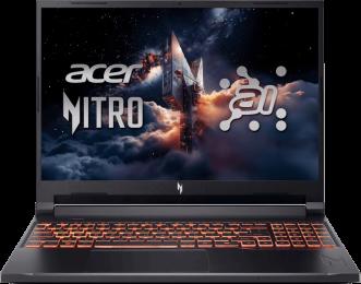 Ноутбук 16" Acer Nitro V 16 AI ANV16-42 (NH.U1FEP.001) IPS/AMD Ryzen 7 260/16GB/F1TB/NVIDIA GeForce RTX 5070/DOS/Black Global