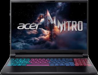 Ноутбук 16" Acer Nitro V 16S ANV16S-71-94DP (NH.U29EX.003) IPS/Intel Core 9 270H/32GB/F1TB/NVIDIA GeForce RTX 5070/DOS/Black