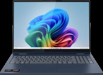 Ноутбук 16" Lenovo IdeaPad 5 2-in-1 16IAL10 (83KS001322) IPS/Intel Core Ultra 7 255U/32GB/F2TB/Intel Graphics/WIN11/Blue Glob