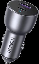 АЗП UGREEN CD213 52.5W Car Charger Alu Case Dark Blue (60980)