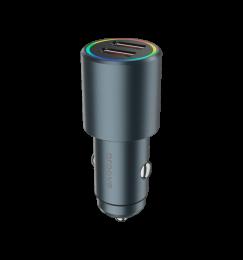 АЗП Proove Double Energy 36W (2 USB)  (metal gray)