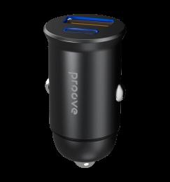 АЗП Proove Tiny Power Pro 65W (USB + Type-C) (black)